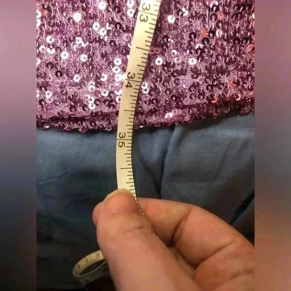 One-Shoulder Sequin Dress - Picture 14 of 16